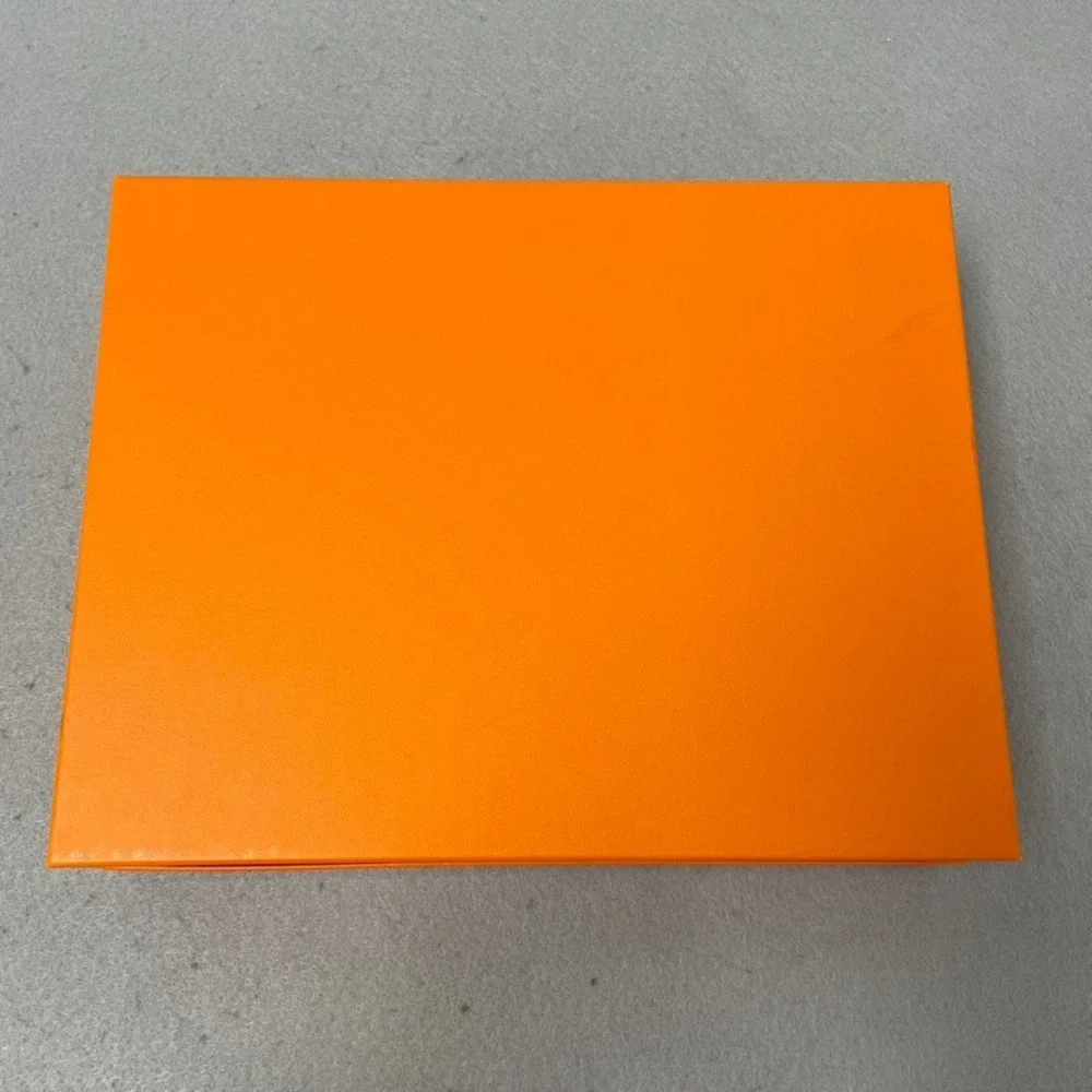 Hermes Storage Box and Dust Bags Set Orange Luxury Packaging 11x8.75x3